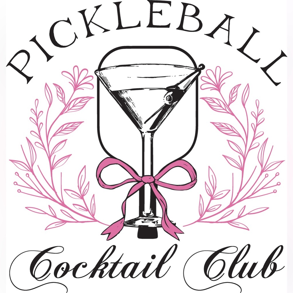 Pickleball Cocktail Club Graphic Tee